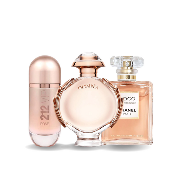 Paquete: Radiance Royale – 3 exclusivos perfumes femeninos