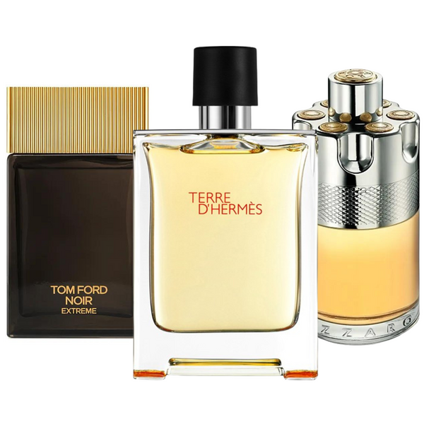 Paquete: Esencia de la Tierra – 3 perfumes masculinos potentes