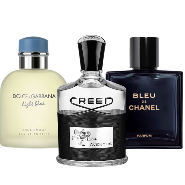 Paquete: Frescura Clásica – 3 perfumes masculinos exclusivos
